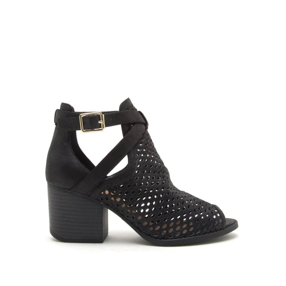 Strap Mesh Booties - Picture 2 of 4